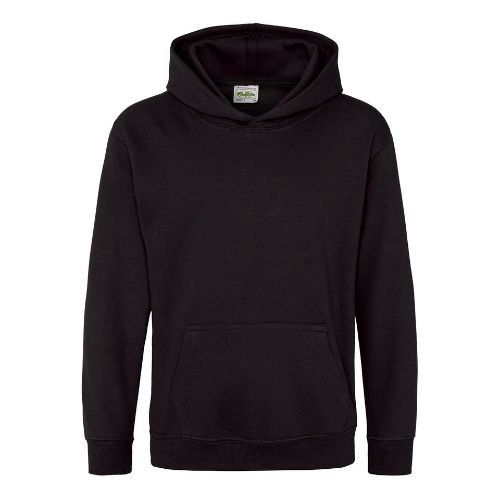 Awdis Just Hoods Kids Hoodie Jet Black